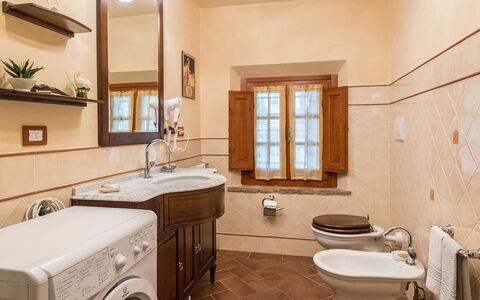 Accommodatie Argento: Badkamer