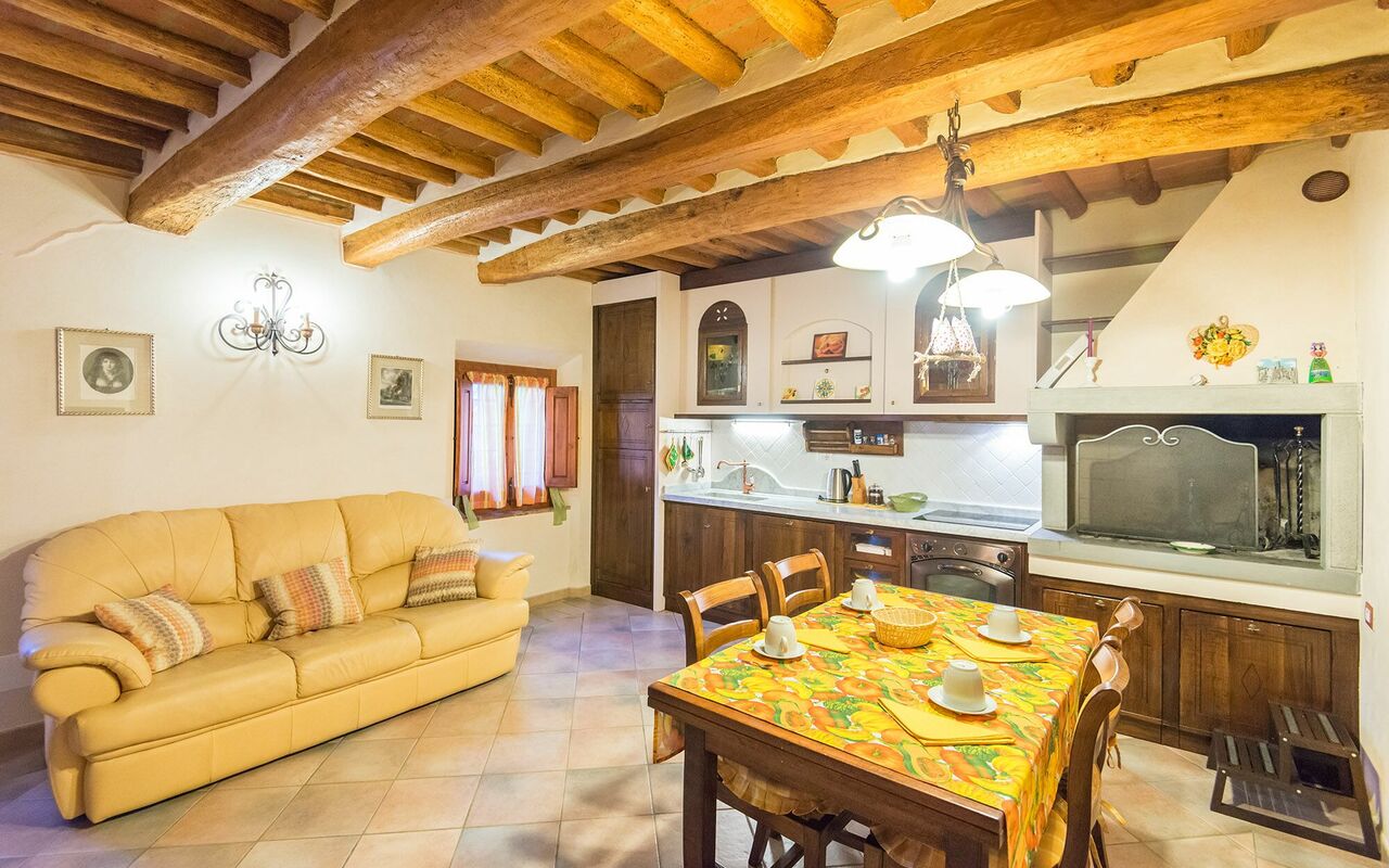 Accommodatie Argento: Keuken, Lunchroom, Woonkamer