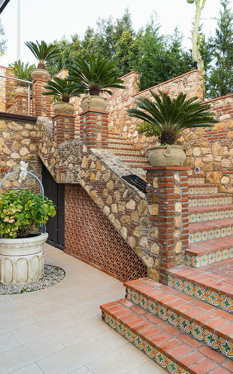 Villa Luce: Buitenshuis