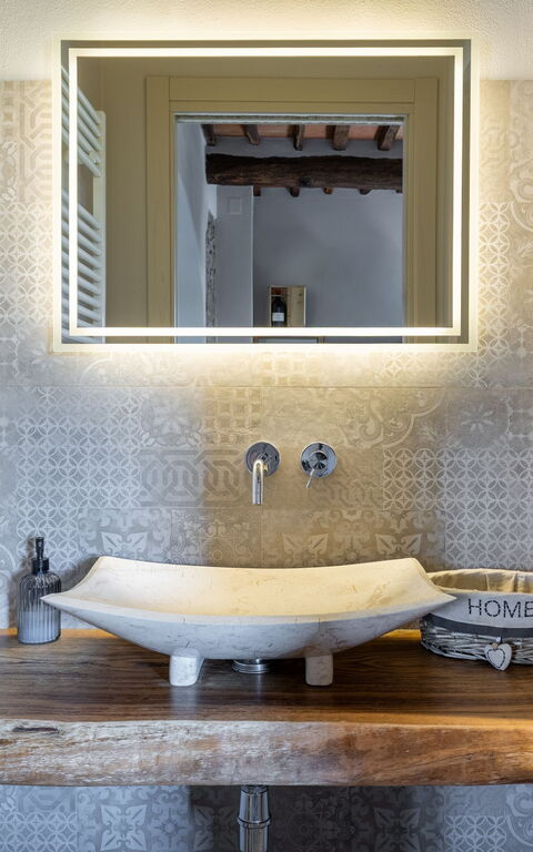 Villa Dei Vini: Badkamer