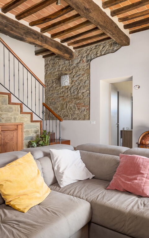 Villa Dei Vini: Woonkamer