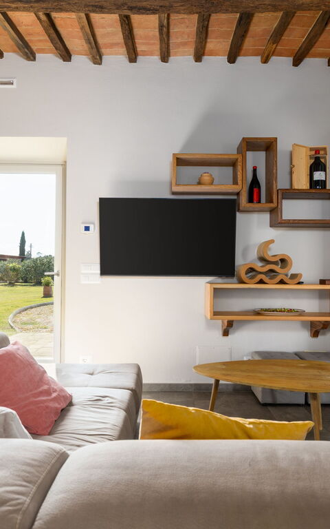 Villa Dei Vini: Woonkamer