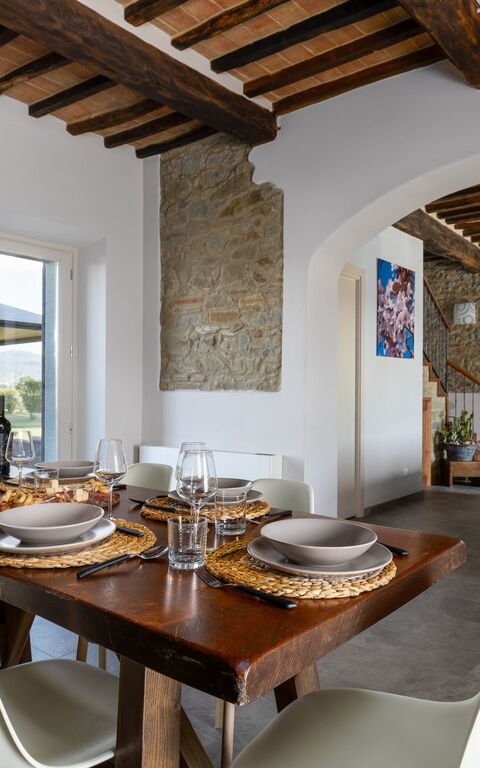 Villa Dei Vini: Lunchroom, Woonkamer