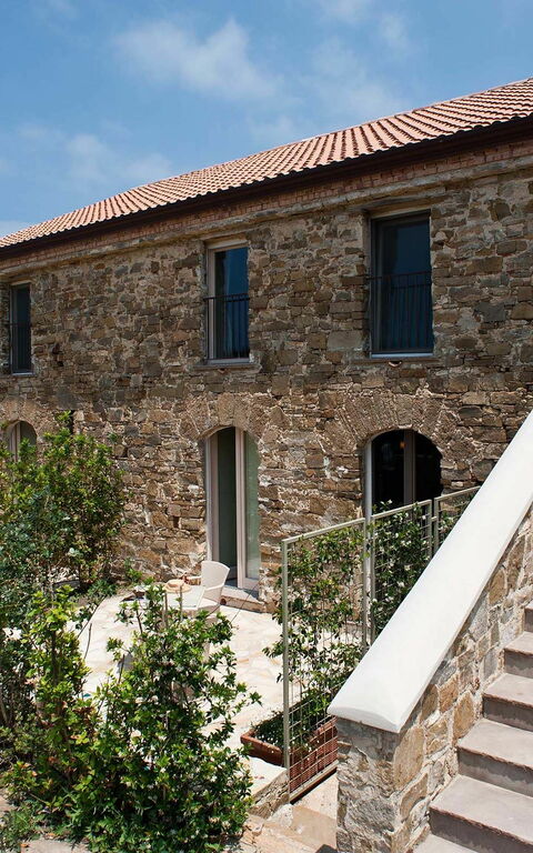 Villa Rupe Alta: Buitenkanten, Buitenshuis