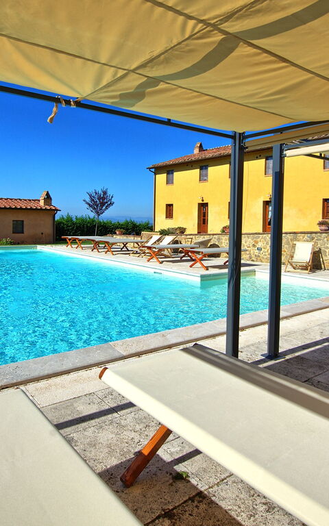 Villa Il Caggio: Buitenkanten, zwembad