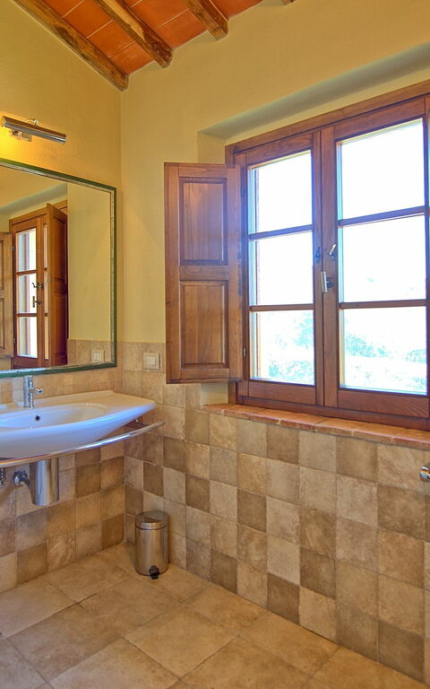 Villa Il Caggio: Badkamer