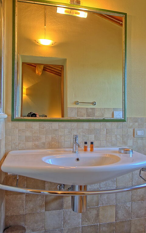 Villa Il Caggio: Badkamer