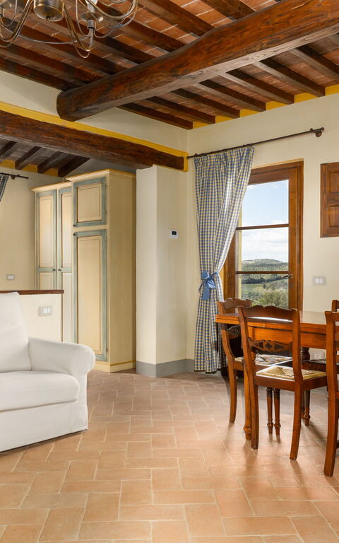 Villa Il Caggio: Woonkamer