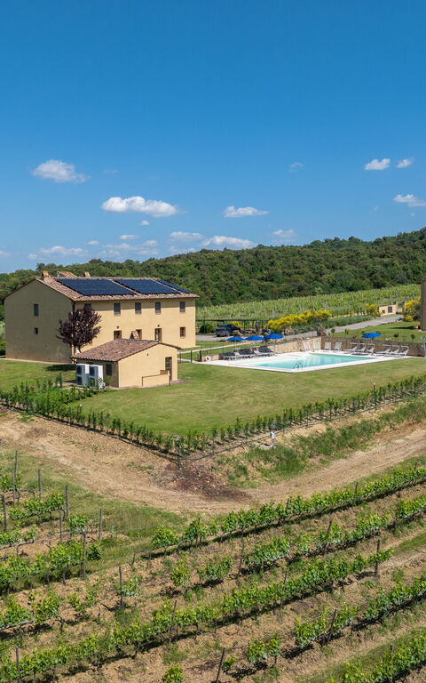 Villa Il Caggio: Keer bekeken, zwembad