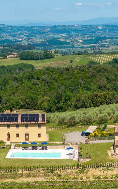 Villa Il Caggio: Keer bekeken, zwembad