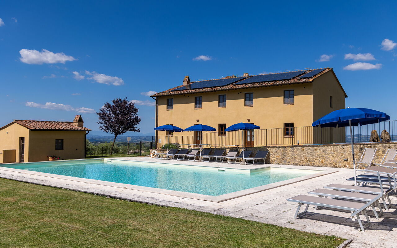 Villa Il Caggio: Buitenkanten, Buitenshuis, Tuin, zwembad