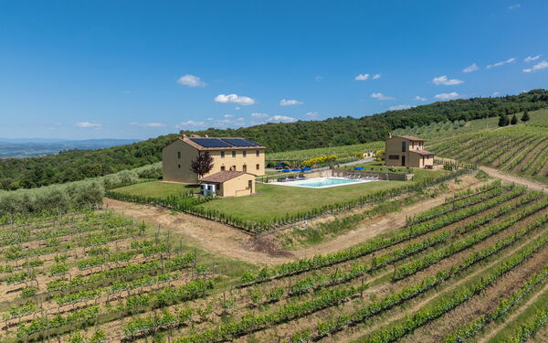Villa Il Caggio: Keer bekeken, zwembad