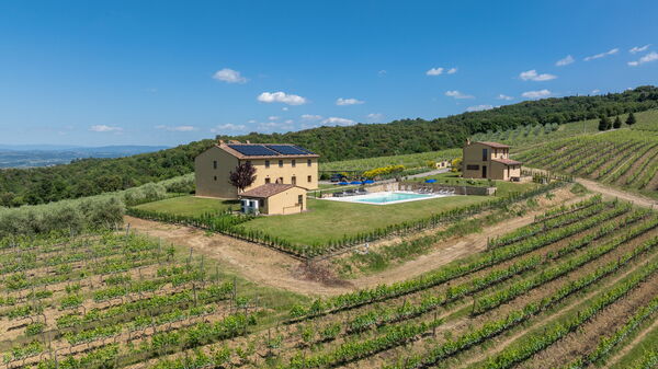 Villa Il Caggio: Keer bekeken, zwembad