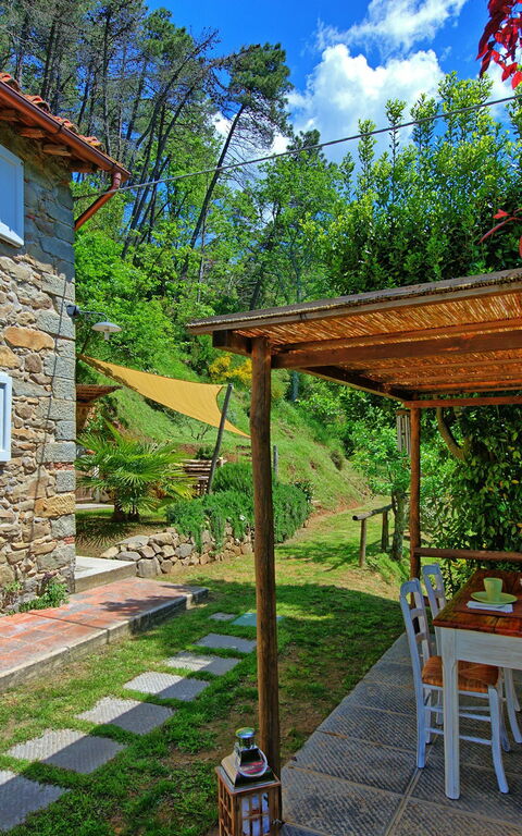 Casale Di Cozzile: Buitenkanten, Tuin