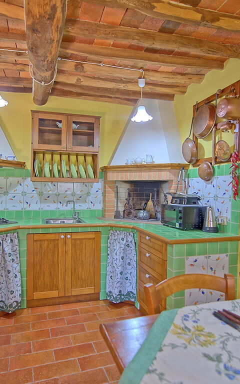 Casale Di Cozzile: Keuken, Lunchroom