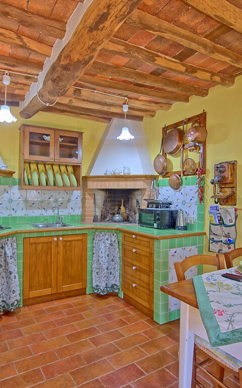 Casale Di Cozzile: Keuken, Lunchroom