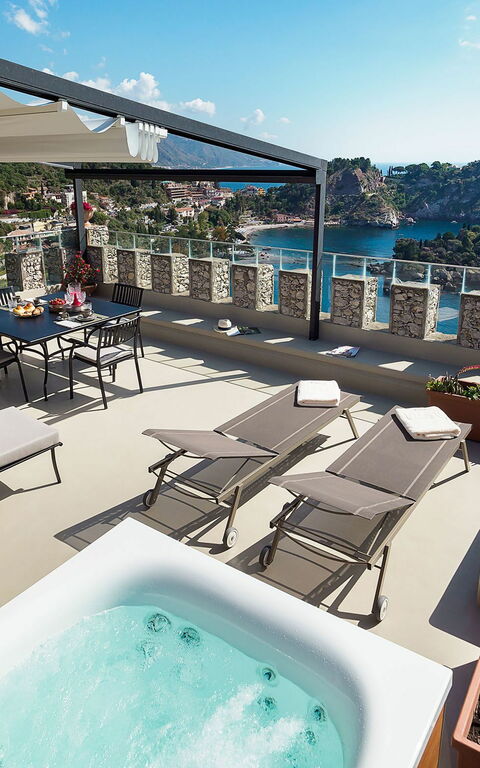 Torre Isola Bella: Balkon / terras / patio