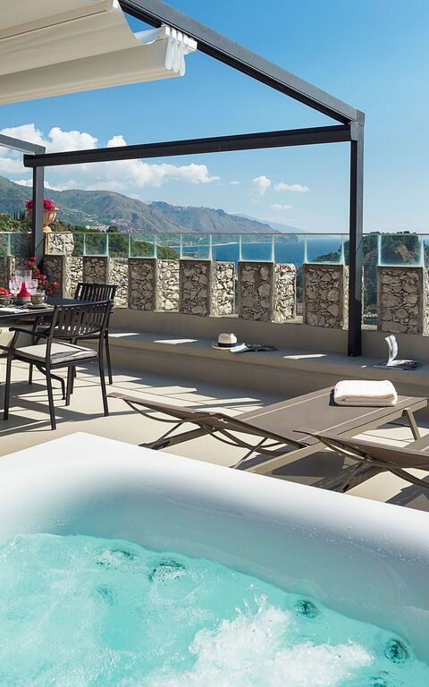 Torre Isola Bella: Balkon / terras / patio