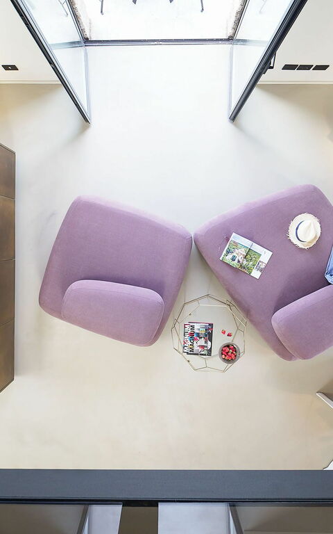 Torre Isola Bella: Lunchroom, Woonkamer