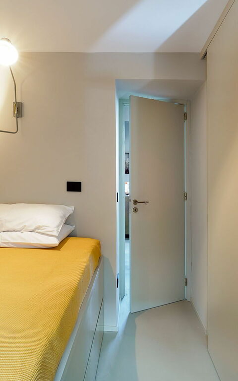 Torre Isola Bella: Badkamer, slaapkamer