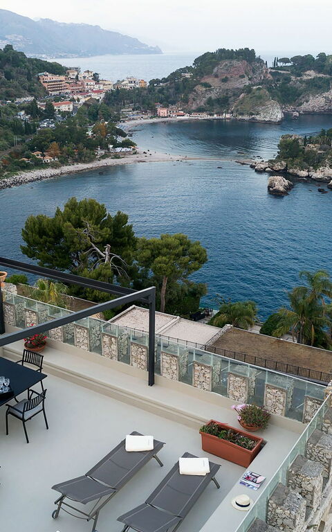 Torre Isola Bella: Balkon / terras / patio