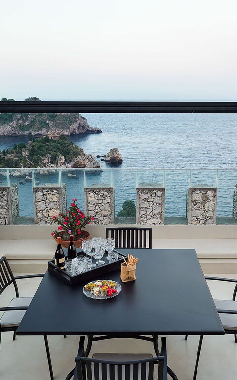 Torre Isola Bella: Balkon / terras / patio