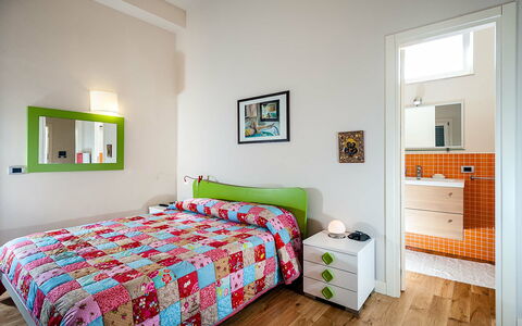 Accommodatie Vela: slaapkamer