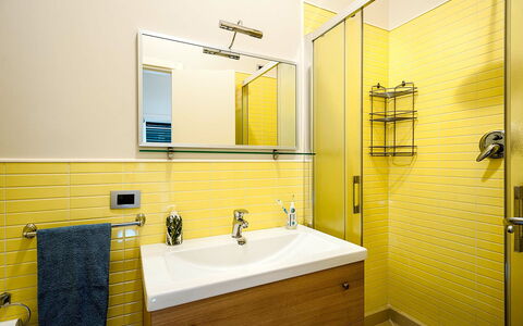 Accommodatie Timone: Badkamer