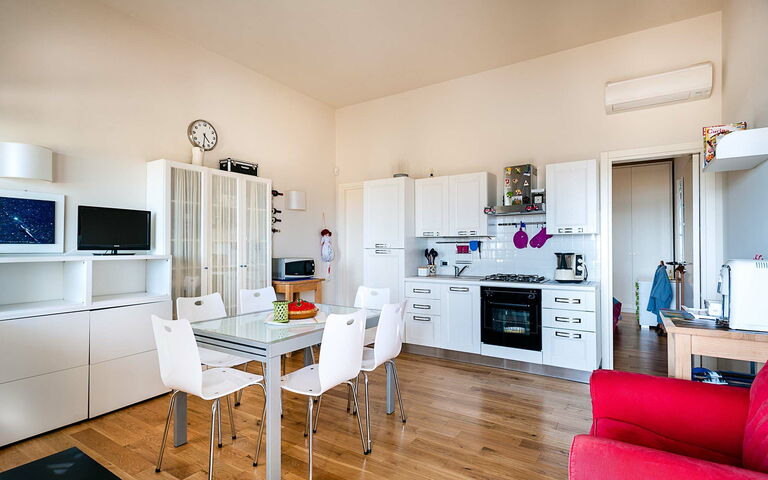 Accommodatie Vela: Keuken, Lunchroom, Woonkamer