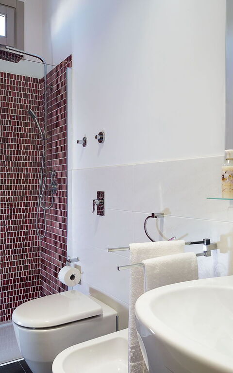 Villa Pietra Del Sole: Badkamer