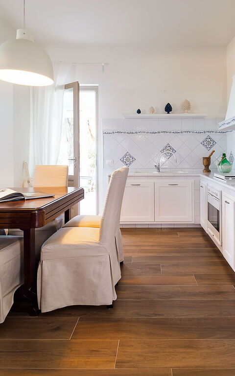 Villa Pietra Del Sole: Keuken, Lunchroom