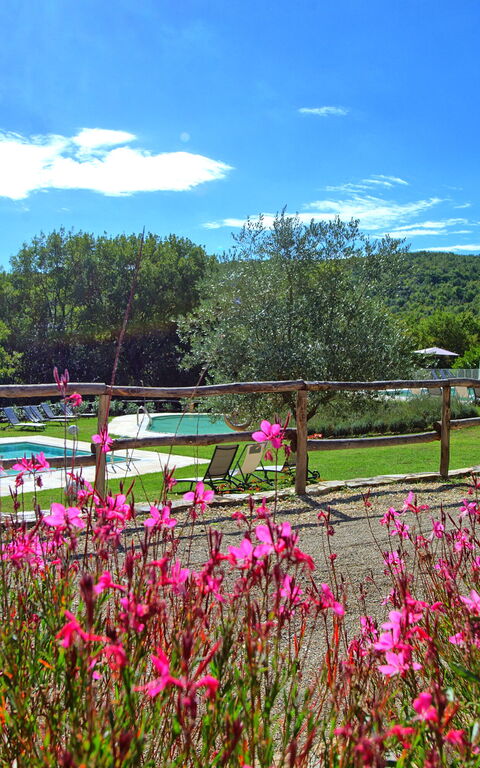 Borgo Mulignone: Tuin, zwembad