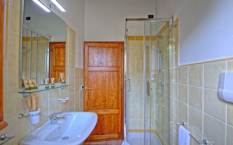 Accommodatie Mulignone 1: Badkamer