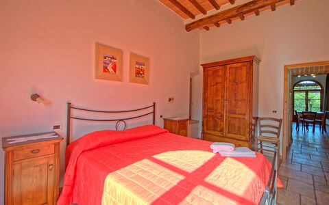 Accommodatie Mulignone 8: slaapkamer