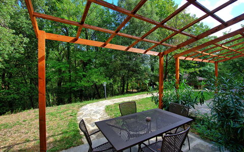 Accommodatie Mulignone 6: Buitenshuis, Tuin