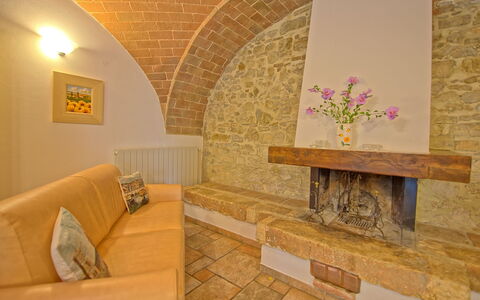 Accommodatie Mulignone 6: Woonkamer