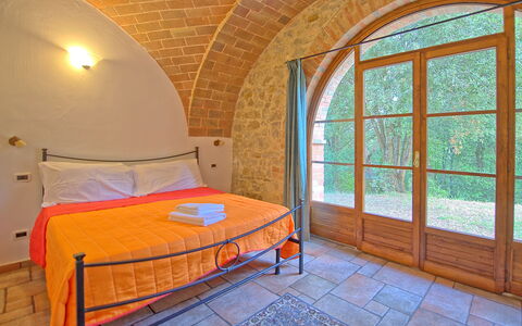 Accommodatie Mulignone 6: slaapkamer