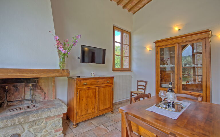 Accommodatie Mulignone 3: Lunchroom, Woonkamer