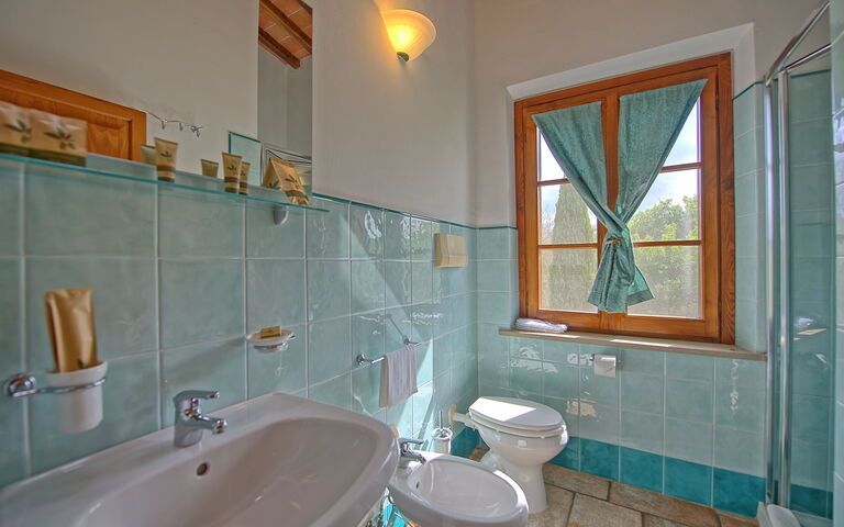 Accommodatie Mulignone 15: Badkamer