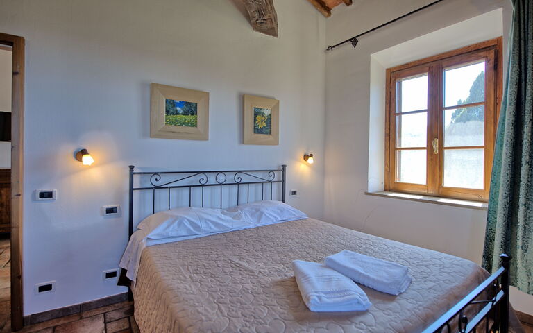 Accommodatie Mulignone 14: slaapkamer