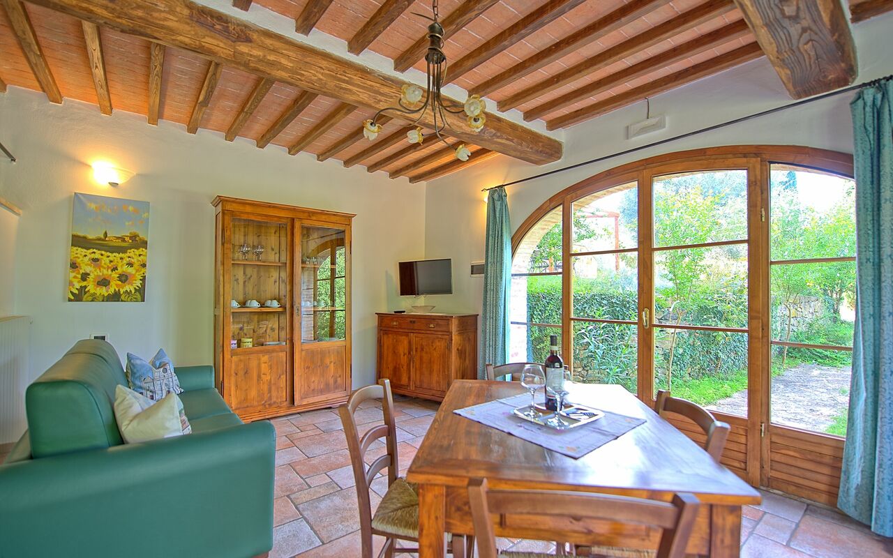 Accommodatie Mulignone 2: Keuken, Lunchroom, Woonkamer