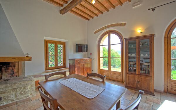 Accommodatie Mulignone 10: Keuken, Lunchroom, Woonkamer