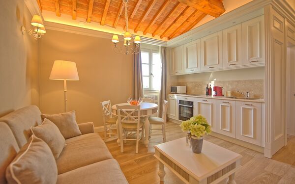 Accommodatie Sole Di Vino - 4: Keuken, Lunchroom, Woonkamer