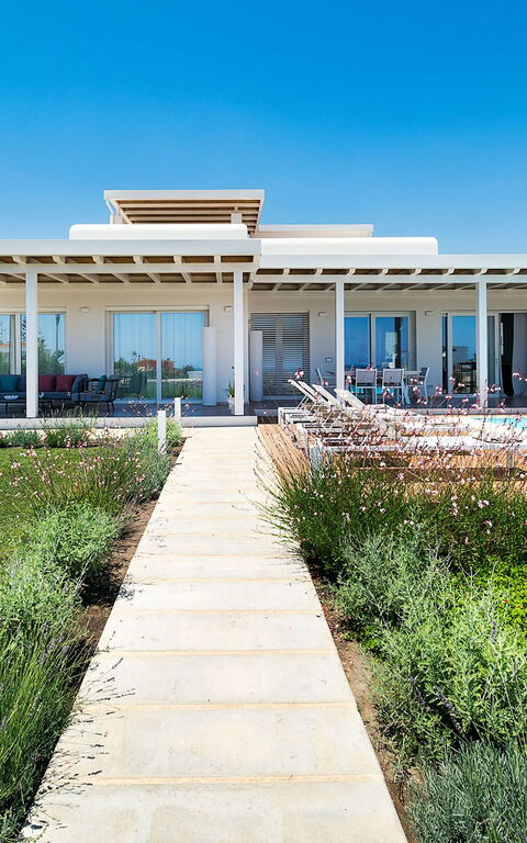 Villa San Lorenzo Palma: Buitenshuis, Tuin