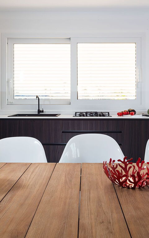 Villa San Lorenzo Palma: Keuken, Lunchroom