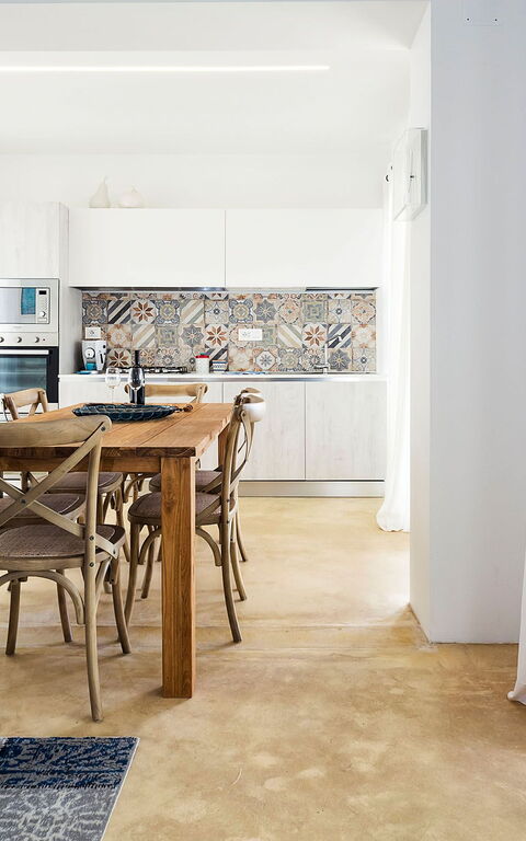 Villa San Lorenzo Lavanda: Keuken, Lunchroom