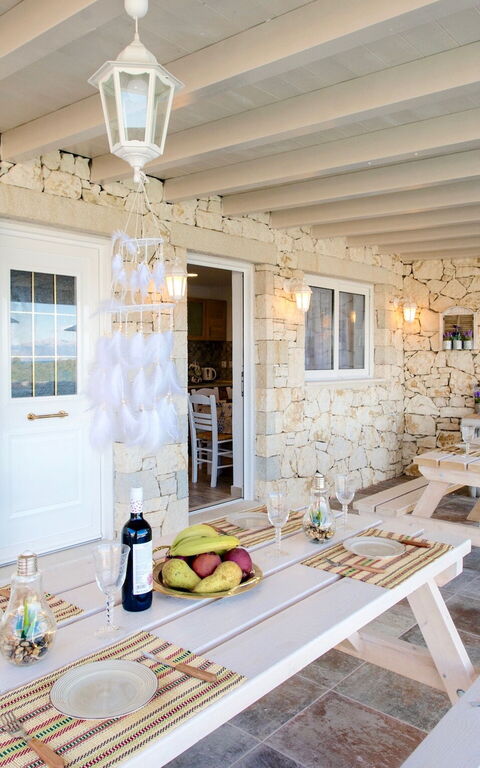 Villa Corfu Panorama: Balkon / terras / patio