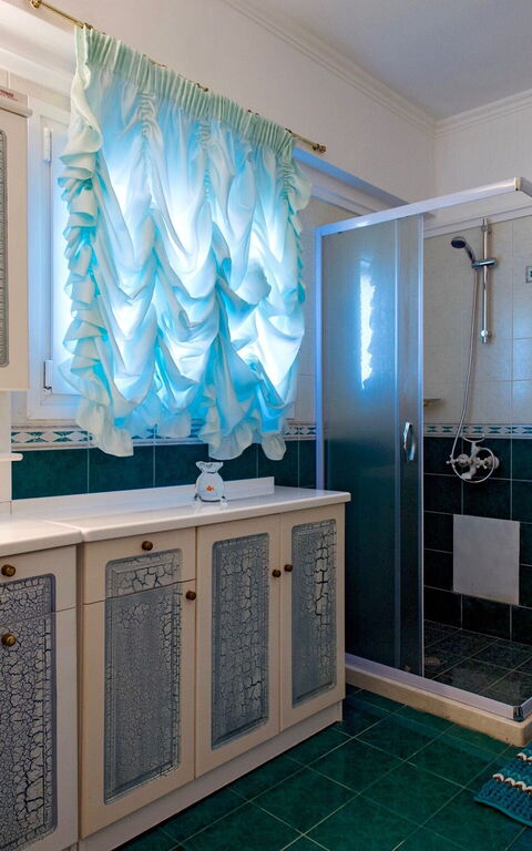 Villa Corfu Panorama: Badkamer