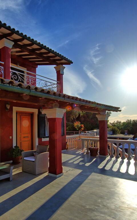 Villa Corfu Panorama: Buitenkanten, Buitenshuis