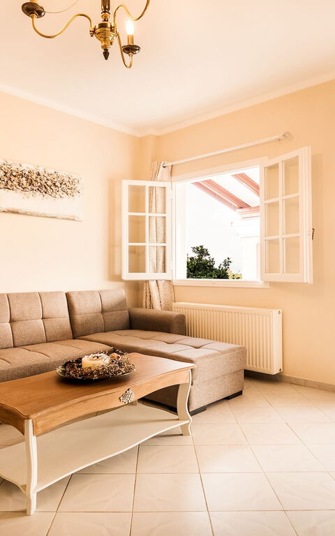 Villa Corfu Panorama: Woonkamer